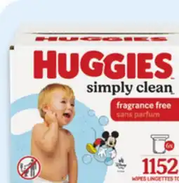 Walmart Huggies wipes offer