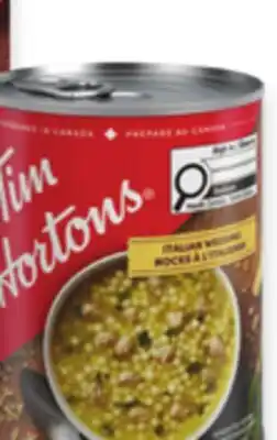 Walmart Tim Hortons soup offer