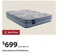 Sleep Country Sealy Optimum Chill Mattress offer