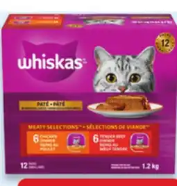 Walmart Whiskas Paté wet cat food variety pack offer