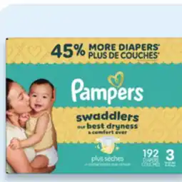 Walmart Pampers value pack Swaddlers diapers offer