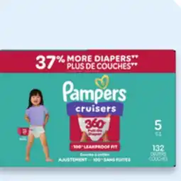 Walmart Pampers value pack Swaddlers or Cruisers 360° diapers offer