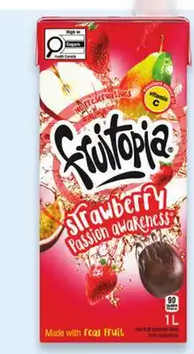 Walmart Fruitopia drinks offer