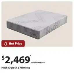 Sleep Country Hush ArcTech 3 Mattress offer