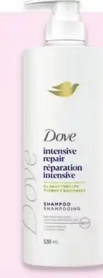 Walmart Dove shampoo or conditioner offer