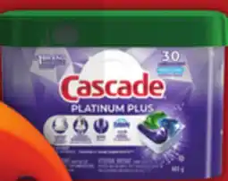 Food Basics TIDE LAUNDRY DETERGENT PODS CASCADE DISHWASHER TABS offer