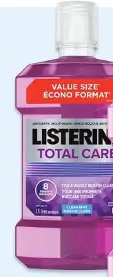 Walmart Listerine Total Care mouthwash offer