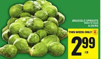 Food Basics BRUSSELS SPROUTS offer
