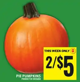 Food Basics PIE PUMPKINS offer