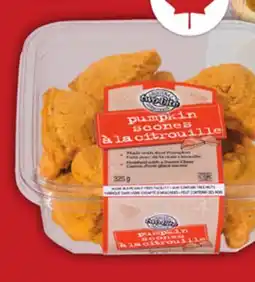 Food Basics TWO BITE SCONES OR WORTHY CRUMB PUMPKIN TARTS offer