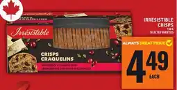 Food Basics IRRESISTIBLE CRISPS offer
