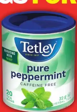 Food Basics TETLEY HERBAL TEA OR ORANGE PEKOE offer