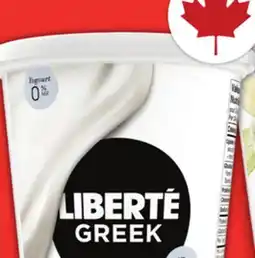 Food Basics LIBERTÉ GREEK YOGURT offer