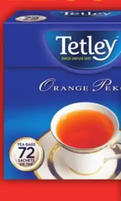 Food Basics TETLEY HERBAL TEA 20 - 24'S ORANGE PEKOE 72'S offer