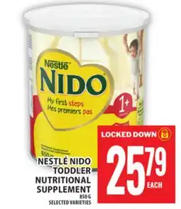 Food Basics NESTLÉ NIDO TODDLER NUTRITIONAL SUPPLEMENT offer