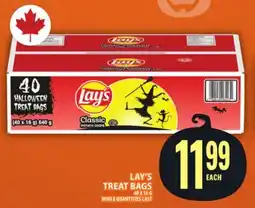 Food Basics LAY'S TREAT BAGS offer