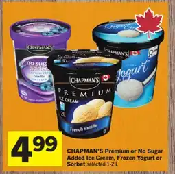 Foodland Premium or No Sugar Added Ice Cream, Frozen Yogurt or Sorbet - Foodland Harvest offer