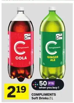 Foodland COMPLIMENTS Soft Drinks offer