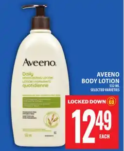 Food Basics AVEENO BODY LOTION offer