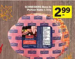 Foodland Bone-In Portion Hams - Foodland Harvest offer