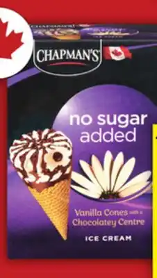 Food Basics CHAPMAN'S FROZEN YOGURT, NOVELTIES offer