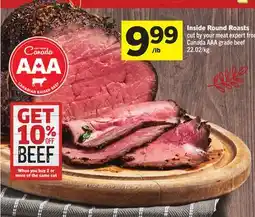 Foodland Inside Round Roasts - Foodland Harvest offer