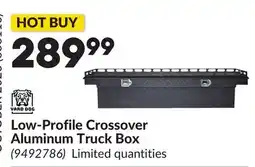 Princess Auto Low-Profile Crossover Aluminum Truck Box offer