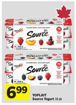 Foodland Source Yogurt offer