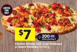 Foodland Chicken Alfredo Chili Crisp Flatbread or Select Varieties - Foodland Harvest offer