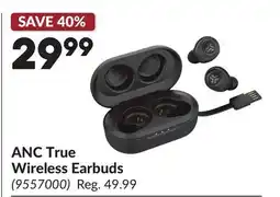 Princess Auto ANC True Wireless Earbuds offer