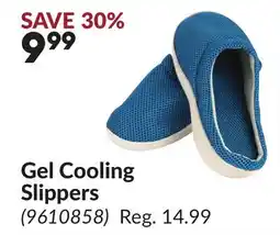 Princess Auto Gel Cooling Slippers offer