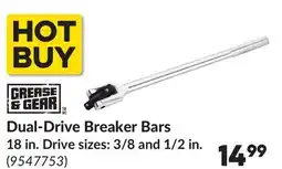 Princess Auto Dual-Drive Breaker Bars offer