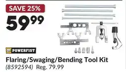 Princess Auto Flaring/Swaging/Bending Tool Kit offer
