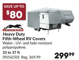 Princess Auto Heavy Duty Fifth-Wheel RV Covers offer