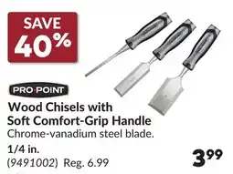 Princess Auto Wood Chisels with Soft Comfort-Grip Handle offer