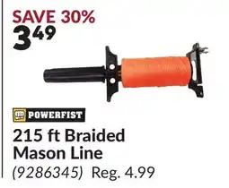 Princess Auto 215 ft Braided Mason Line offer