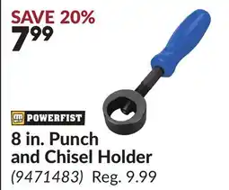 Princess Auto 8 in. Punch and Chisel Holder offer