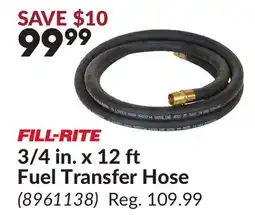 Princess Auto 3/4 in. x 12 ft Fuel Transfer Hose offer