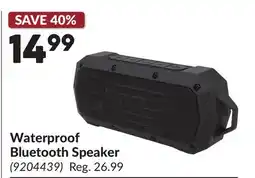 Princess Auto Waterproof Bluetooth Speaker offer