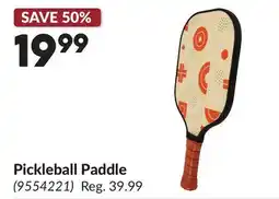 Princess Auto Pickleball Paddle offer