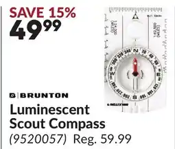 Princess Auto Luminescent Scout Compass offer
