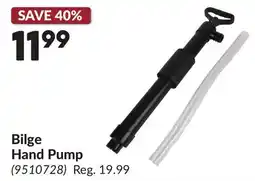 Princess Auto Bilge Hand Pump offer