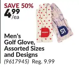 Princess Auto Men's Golf Glove, Assorted Sizes and Designs offer