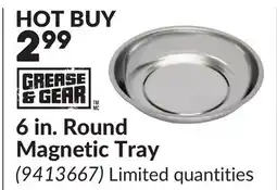 Princess Auto 6 in. Round Magnetic Tray offer