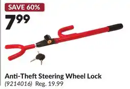 Princess Auto Anti-Theft Steering Wheel Lock offer