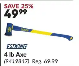 Princess Auto 4 lb Axe offer