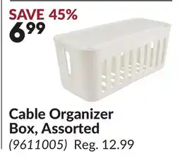 Princess Auto Cable Organizer Box, Assorted offer