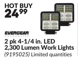 Princess Auto 2 pk 4-1/4 in. LED 2,300 Lumen Work Lights offer