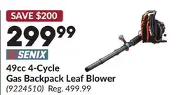 Princess Auto 49cc 4-Cycle Gas Backpack Leaf Blower offer