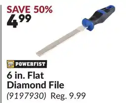 Princess Auto 6 in. Flat Diamond File offer